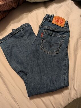 Levi's Kids Medium Blue Denim Jeans with Back Pocket Logo